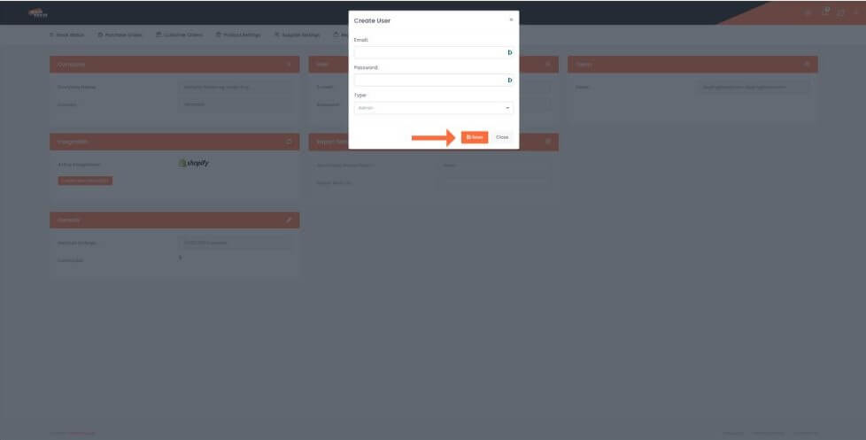 LogiSnap, lagersystem, guide, tilføj brugere til dit warehouze team3