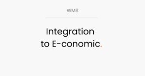 LogiSnap, WMS, integration to e-conomic